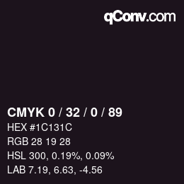 Color code: CMYK 0 / 32 / 0 / 89 | qconv.com