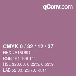 Color code: CMYK 0 / 32 / 12 / 37 | qconv.com
