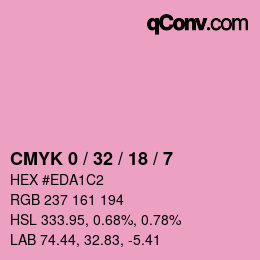 Color code: CMYK 0 / 32 / 18 / 7 | qconv.com