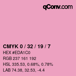 Color code: CMYK 0 / 32 / 19 / 7 | qconv.com
