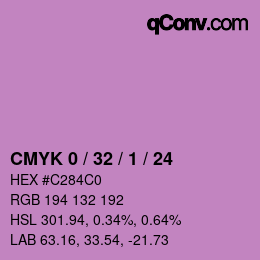 カラーコード: CMYK 0 / 32 / 1 / 24 | qconv.com