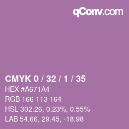 Color code: CMYK 0 / 32 / 1 / 35 | qconv.com