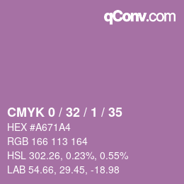 Color code: CMYK 0 / 32 / 1 / 35 | qconv.com