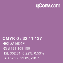カラーコード: CMYK 0 / 32 / 1 / 37 | qconv.com