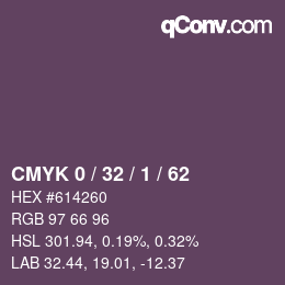 Color code: CMYK 0 / 32 / 1 / 62 | qconv.com