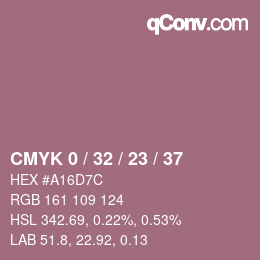 Color code: CMYK 0 / 32 / 23 / 37 | qconv.com