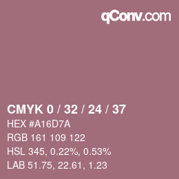 Color code: CMYK 0 / 32 / 24 / 37 | qconv.com