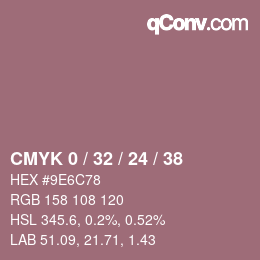 Color code: CMYK 0 / 32 / 24 / 38 | qconv.com