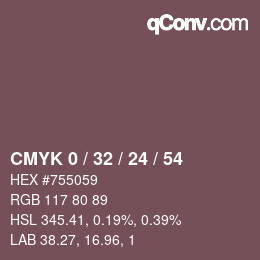 Color code: CMYK 0 / 32 / 24 / 54 | qconv.com