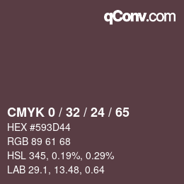 颜色代码: CMYK 0 / 32 / 24 / 65 | qconv.com