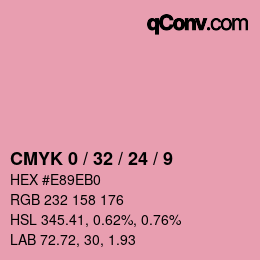 Color code: CMYK 0 / 32 / 24 / 9 | qconv.com