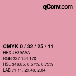 Color code: CMYK 0 / 32 / 25 / 11 | qconv.com