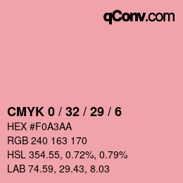 Color code: CMYK 0 / 32 / 29 / 6 | qconv.com