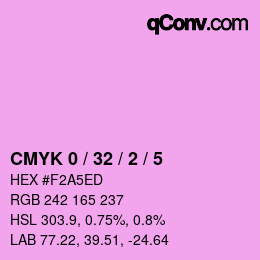 Color code: CMYK 0 / 32 / 2 / 5 | qconv.com