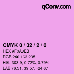 Color code: CMYK 0 / 32 / 2 / 6 | qconv.com