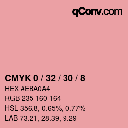 Color code: CMYK 0 / 32 / 30 / 8 | qconv.com