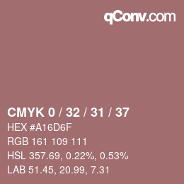 Color code: CMYK 0 / 32 / 31 / 37 | qconv.com