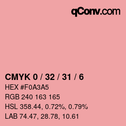 Color code: CMYK 0 / 32 / 31 / 6 | qconv.com