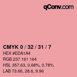 Color code: CMYK 0 / 32 / 31 / 7 | qconv.com