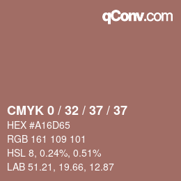 Color code: CMYK 0 / 32 / 37 / 37 | qconv.com