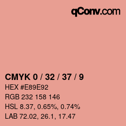 Color code: CMYK 0 / 32 / 37 / 9 | qconv.com