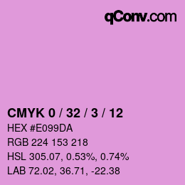Color code: CMYK 0 / 32 / 3 / 12 | qconv.com