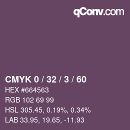 カラーコード: CMYK 0 / 32 / 3 / 60 | qconv.com