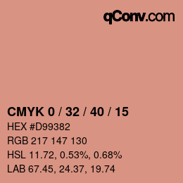 Color code: CMYK 0 / 32 / 40 / 15 | qconv.com