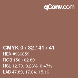 Color code: CMYK 0 / 32 / 41 / 41 | qconv.com