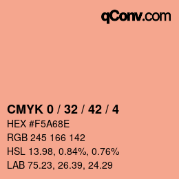 Color code: CMYK 0 / 32 / 42 / 4 | qconv.com