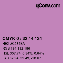 颜色代码: CMYK 0 / 32 / 4 / 24 | qconv.com