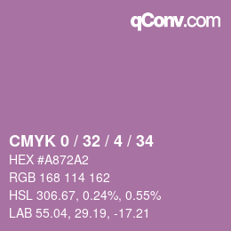 Color code: CMYK 0 / 32 / 4 / 34 | qconv.com