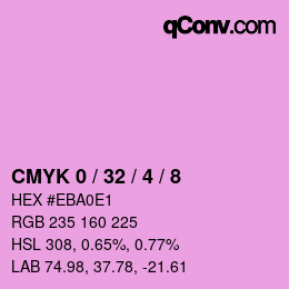 Color code: CMYK 0 / 32 / 4 / 8 | qconv.com