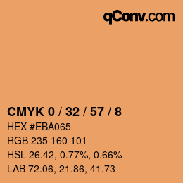 Color code: CMYK 0 / 32 / 57 / 8 | qconv.com