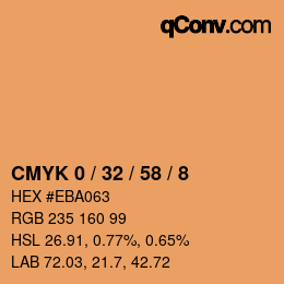 Color code: CMYK 0 / 32 / 58 / 8 | qconv.com