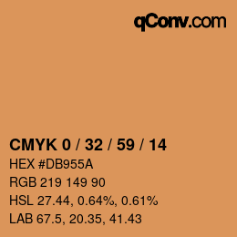 Color code: CMYK 0 / 32 / 59 / 14 | qconv.com