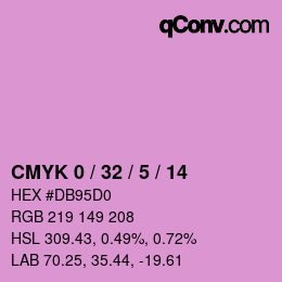 Color code: CMYK 0 / 32 / 5 / 14 | qconv.com