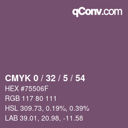 Color code: CMYK 0 / 32 / 5 / 54 | qconv.com