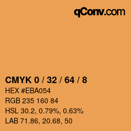 Color code: CMYK 0 / 32 / 64 / 8 | qconv.com