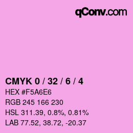 Color code: CMYK 0 / 32 / 6 / 4 | qconv.com