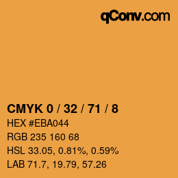 Color code: CMYK 0 / 32 / 71 / 8 | qconv.com