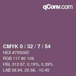 Color code: CMYK 0 / 32 / 7 / 54 | qconv.com