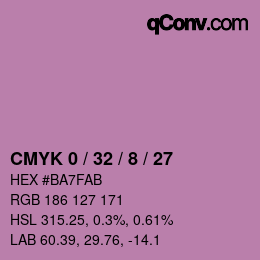 Color code: CMYK 0 / 32 / 8 / 27 | qconv.com