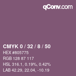 Color code: CMYK 0 / 32 / 8 / 50 | qconv.com