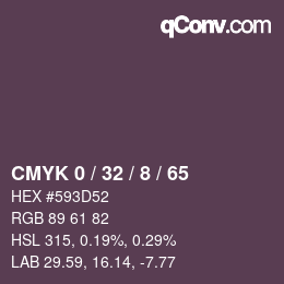 Color code: CMYK 0 / 32 / 8 / 65 | qconv.com
