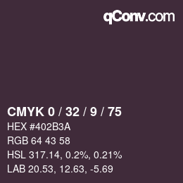 Color code: CMYK 0 / 32 / 9 / 75 | qconv.com