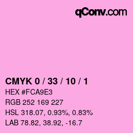 Color code: CMYK 0 / 33 / 10 / 1 | qconv.com