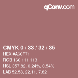 Color code: CMYK 0 / 33 / 32 / 35 | qconv.com