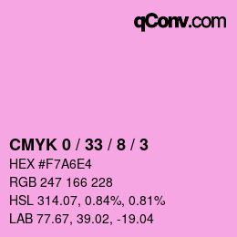 Color code: CMYK 0 / 33 / 8 / 3 | qconv.com