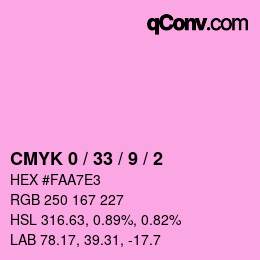 Código de color: CMYK 0 / 33 / 9 / 2 | qconv.com